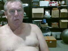 Aussie Grandpa cums