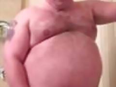 Mature chubby cum