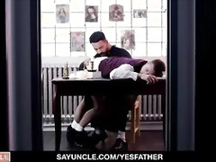 Catholic Boy Benjamin Blue Gets The Family Priest's Big Cock In His Tight Asshole